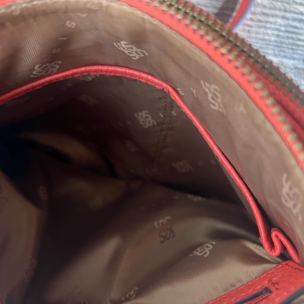 Sisley Leather shoulder Crossbody Bag - Picture 12 of 16